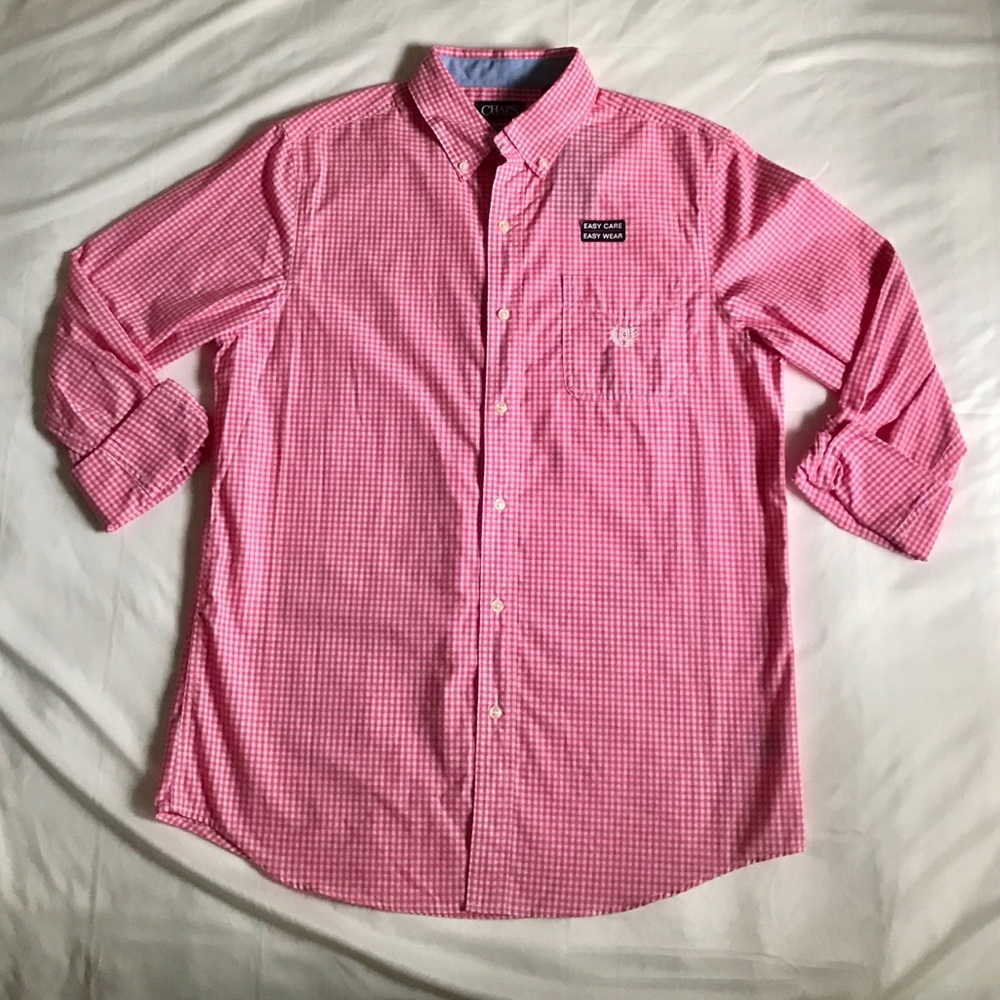 SALE NWT Chaps Easy Care Long Sleeve Button Down